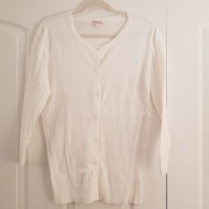 White Cardigan